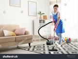 Sitting room cleaning